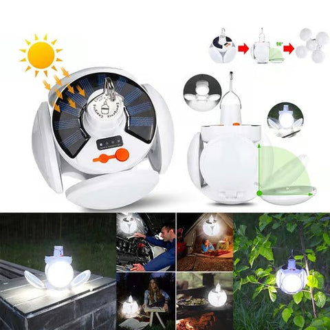 🔥2 in 1 Folding Solar Lamp