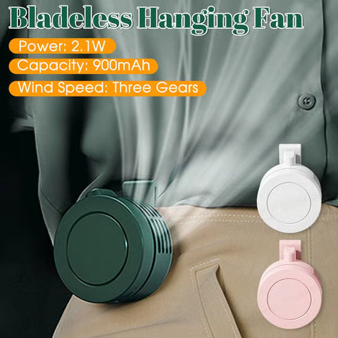 3 Speeds Portable Silent Mini Bladeless Electric Fan