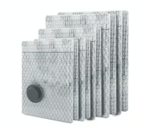 🏆⚡ 50K+ SOLD! Cordless Travel Vacuum Storage Compression Bag