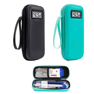 Insulin Cooler Travel Case with Temperature Display